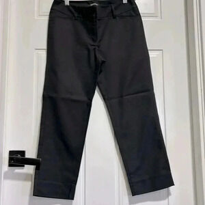 WHBM Slim Ankle dressy pants/trousers,sewn slash pockets,belt loop, lightweight